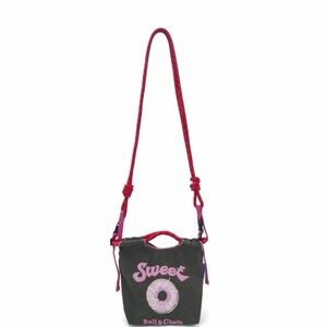 NWT Ball & Chain Japan Embroidered Eco-Bag - "Sweet Donut" Medium Tote
